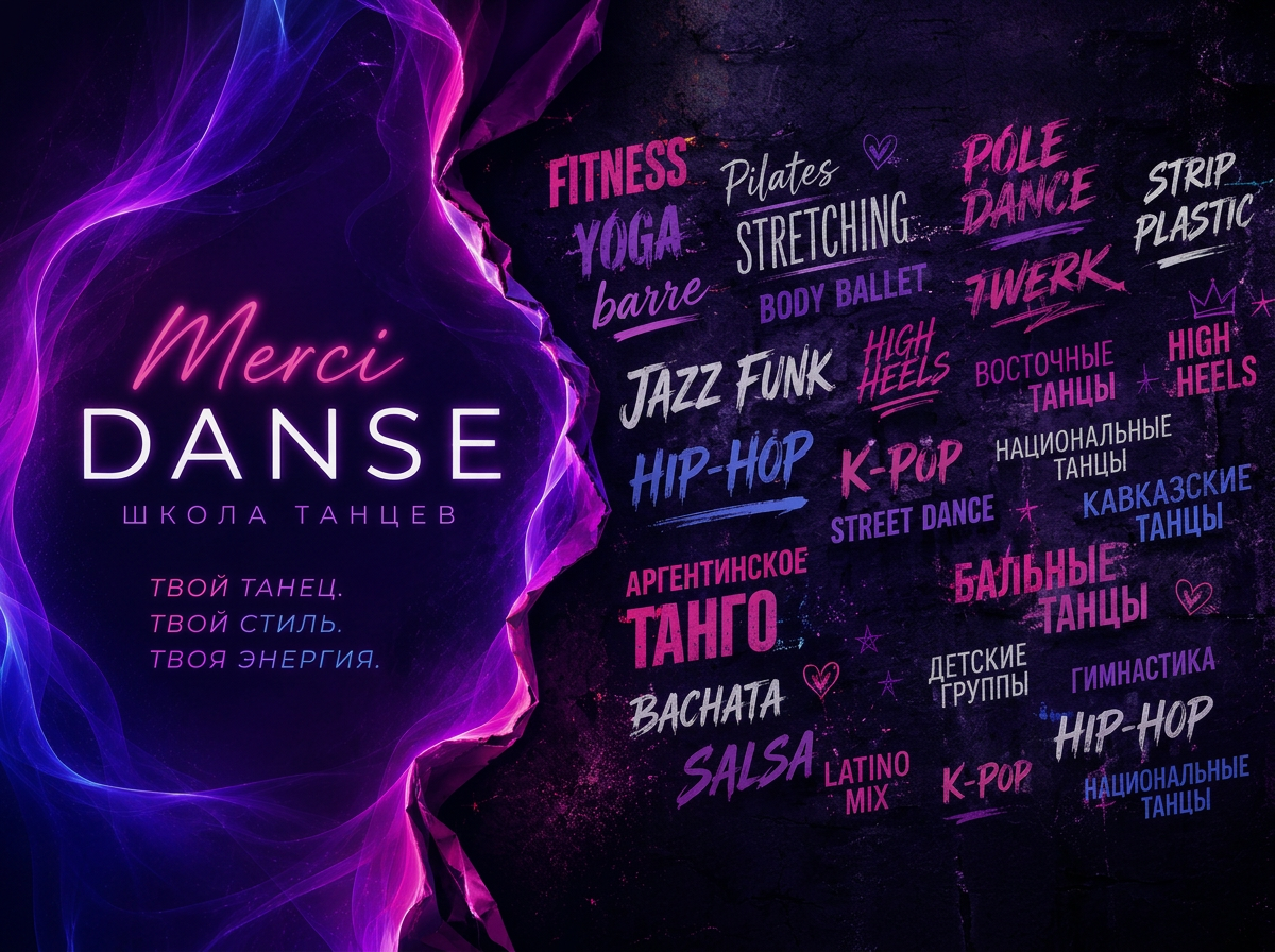 Merci Danse — школа танцев
